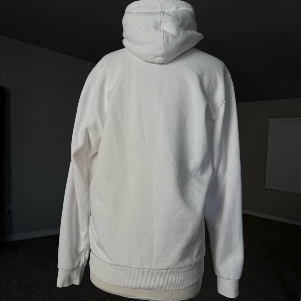Diesel White Hoodie with Black Logo - Picture 3 of 12